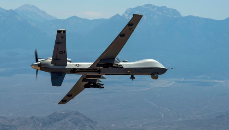 अमेरिकाकी ड्रोन रुसको लडाकु विमानसँग ठोक्किएर दुर्घटना