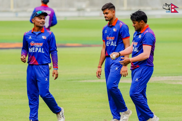 खेलको अन्तिमा पीएनजीले युएईलाई २३५ रनको लक्ष्य दिए