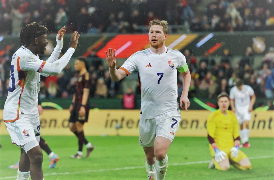 जर्मनीको घरेलु मैदानमा भएको खेलमा बेल्जियमले जर्मनीलाई ३-२ गोलको अन्तरले हरायो