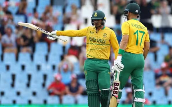 दोस्रो टी–२० क्रिकेट खेलमा वेस्ट इन्डिजलाई हराउदै अफ्रिकाले ६ विकेटको ऐतिहासिक जित निकाले