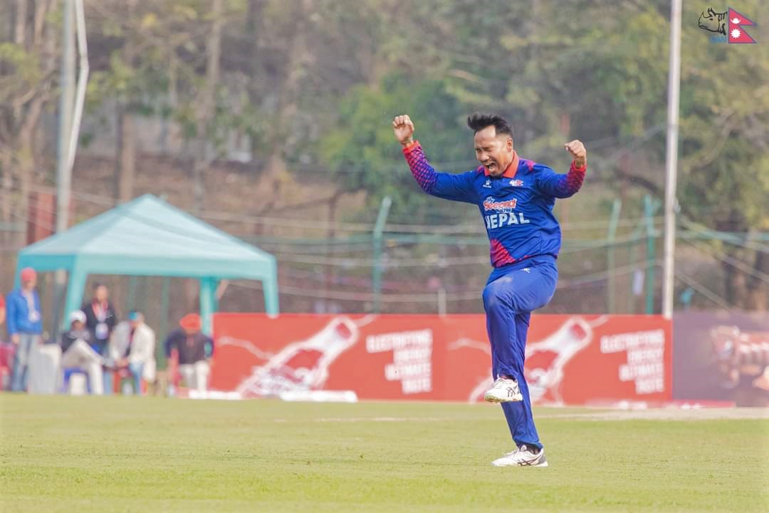 नेपालले पपुवा न्युगिनी (पीएनजी) विरुद्ध पहिलो सफलता हात पारे