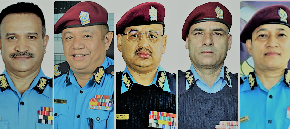 डीआईजी एआईजी पोस्टमा पाँच जनाको बढुवामा सिफारिस