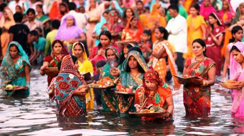 आजबाट मिथिलामा  वासन्ती छठ (चैती छठ) सुरु