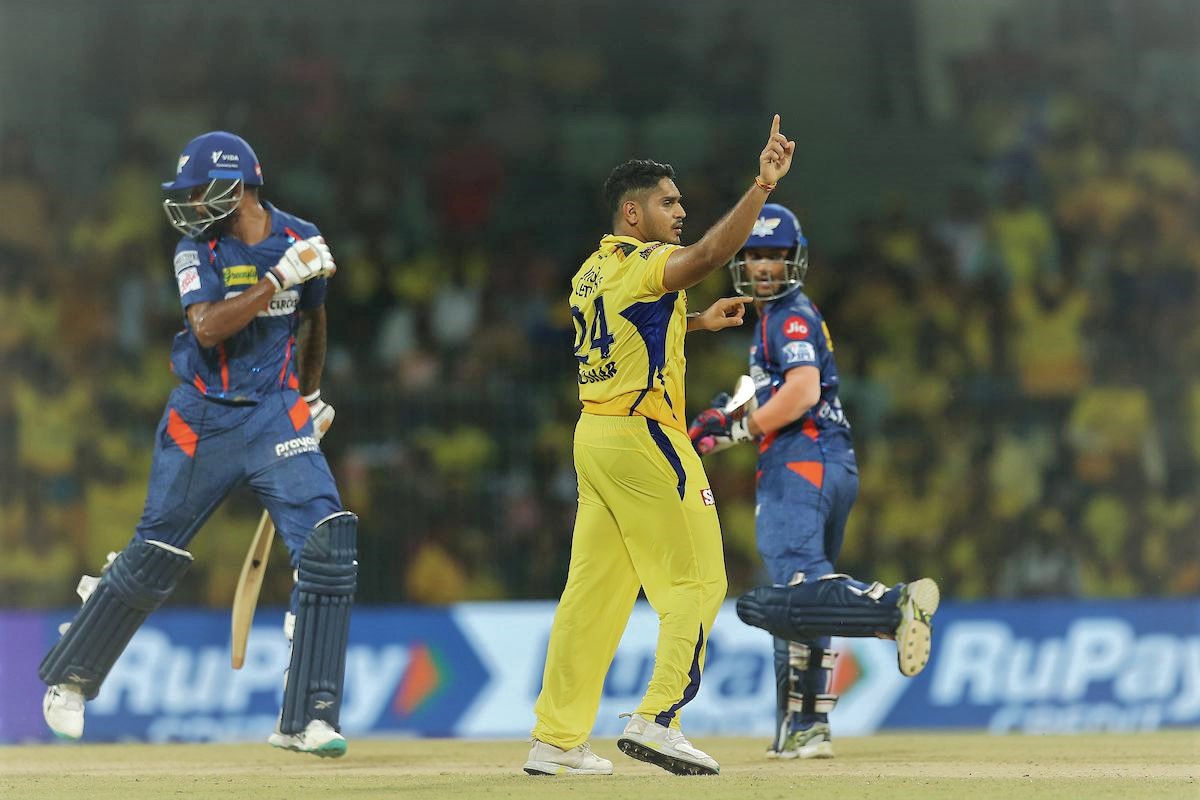 आईपीएल क्रिकेटमा चेन्नई सुपर किंग्स्ले लखनउ सुपर जाइन्टस्लाई १२ रनले हराए