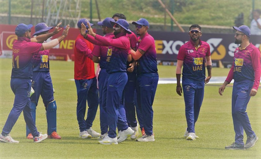एसीसी मेन्स प्रिमियर कपमा यूएईले विजयी सुरुवात गर्‍यो