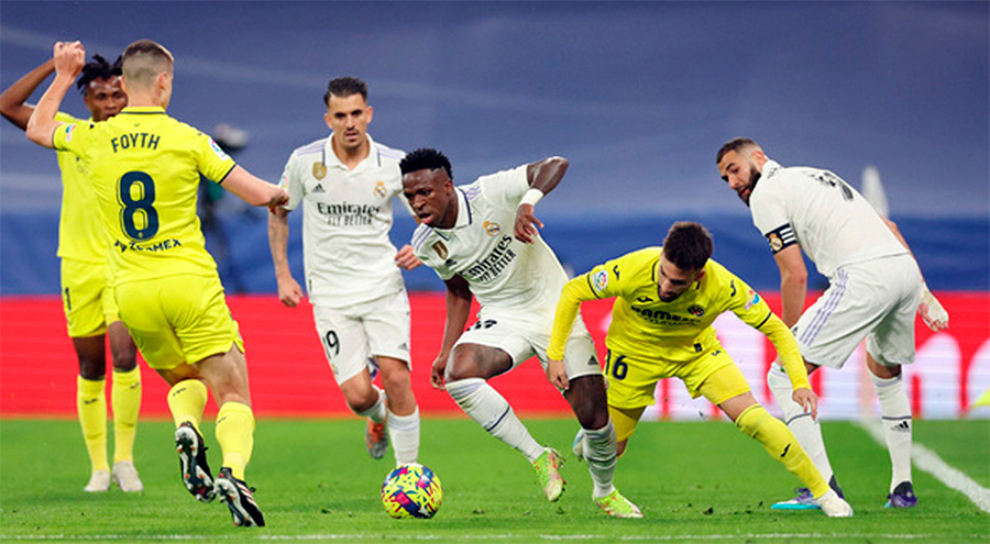 गएराति भएको खेलमा रियल भिल्लारियलसँग ३–२ को अन्तरले रियल म्याड्रिड पराजित