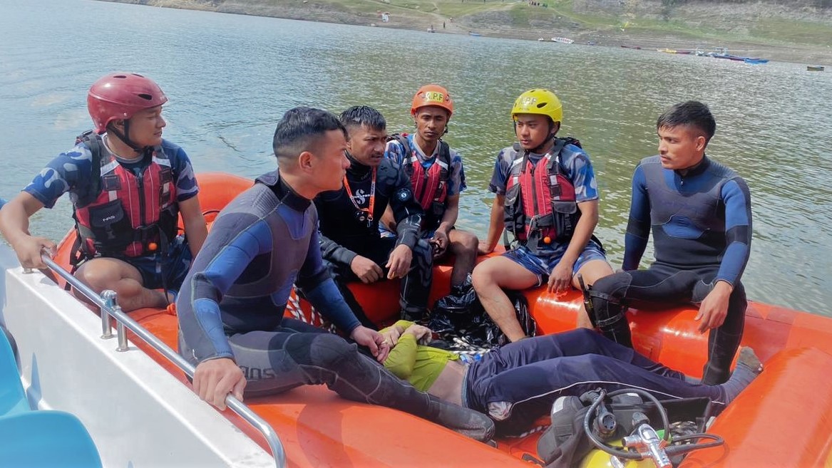 इन्द्रसरोवर तालमा बेपत्ता भएका युवककाे शव फेला