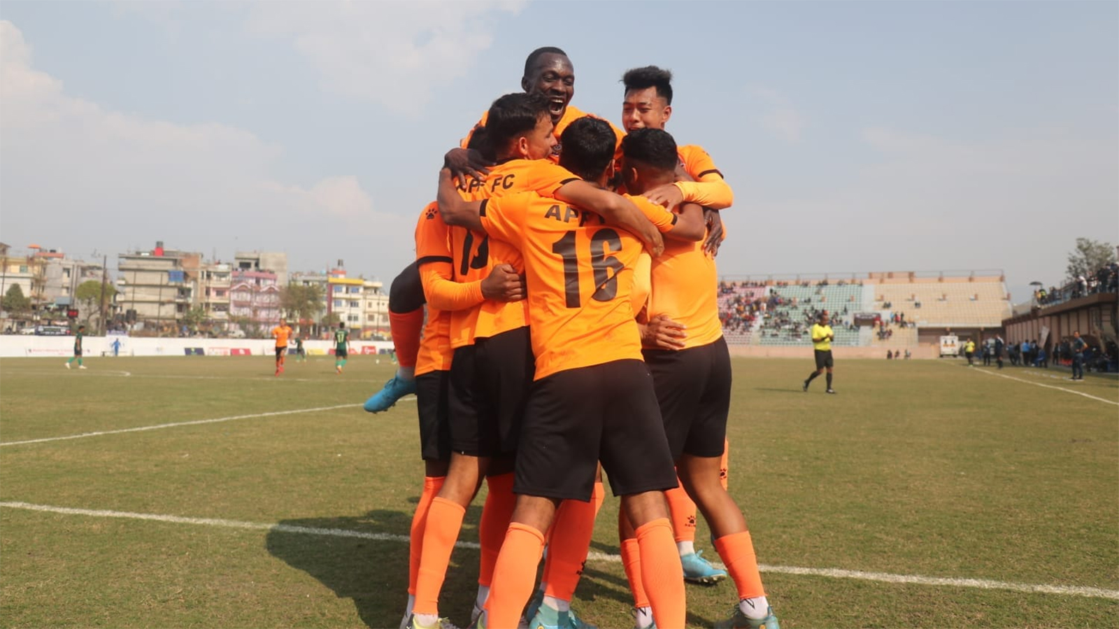 एपीएफद्वारा आर्मी क्लब ३–० ले पराजित