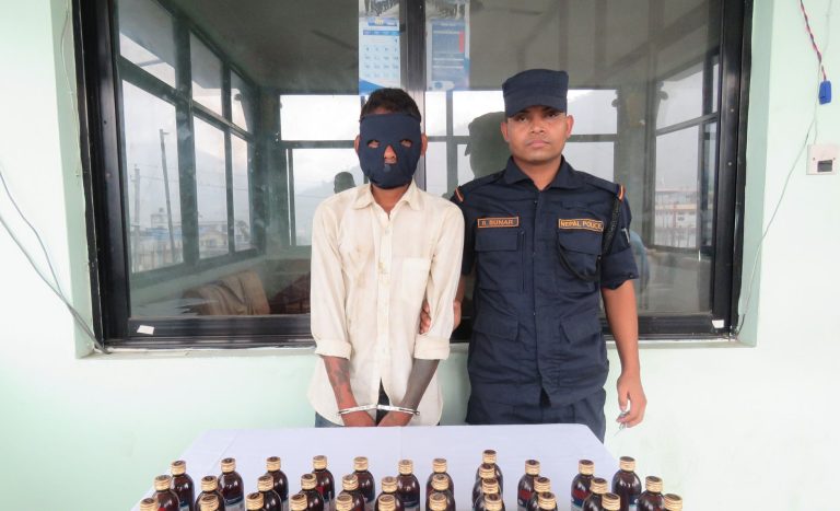 हेटौंडा १४ मा लागूऔषधसहित रिमाललाई पक्राउ