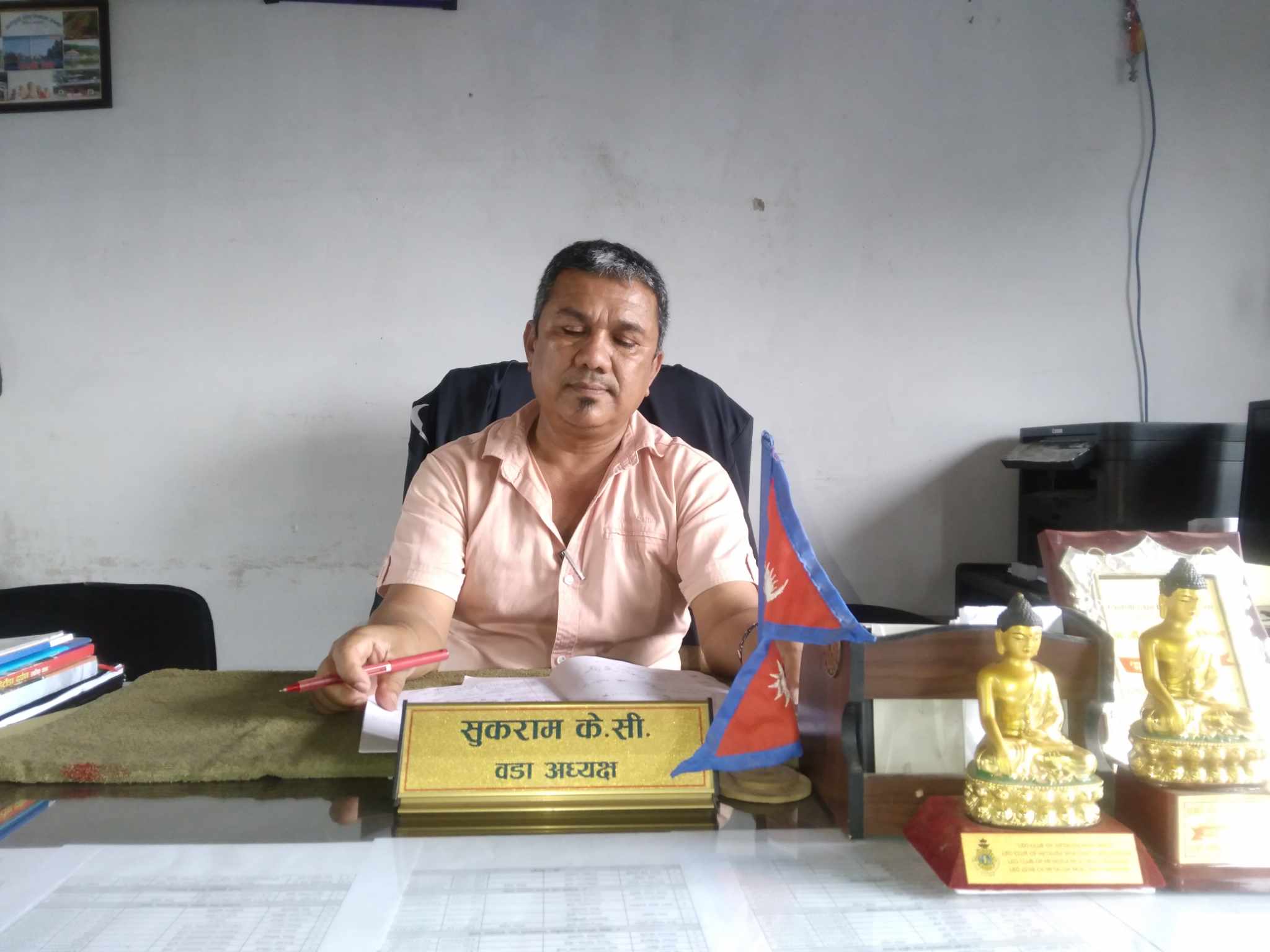 युवाजनलाई विभिन्न सिपमुलक तालिमहरु प्रदान गरिरहेका छौं : वडा अध्यक्ष सुकराम केसी