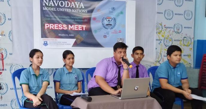नवोदयले वृहत विश्लेषणसहितको नमूना राष्ट्रसंघीय सभाको आयोजना गर्दै