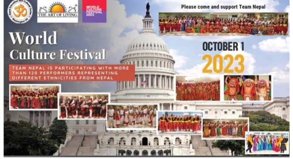 नेपाल ‘विश्व सांस्कृतिक उत्सव’ मा सहभागी हुँदै