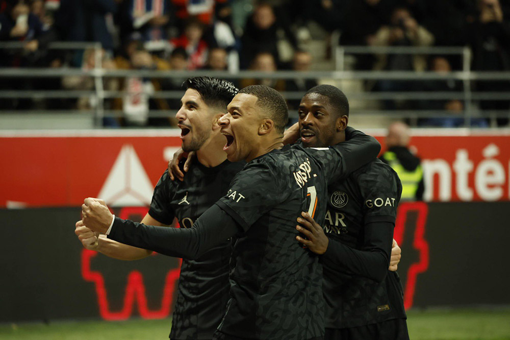 पिएसजीको जितमा किलियन एम्बाप्पेको ह्याट्रिक