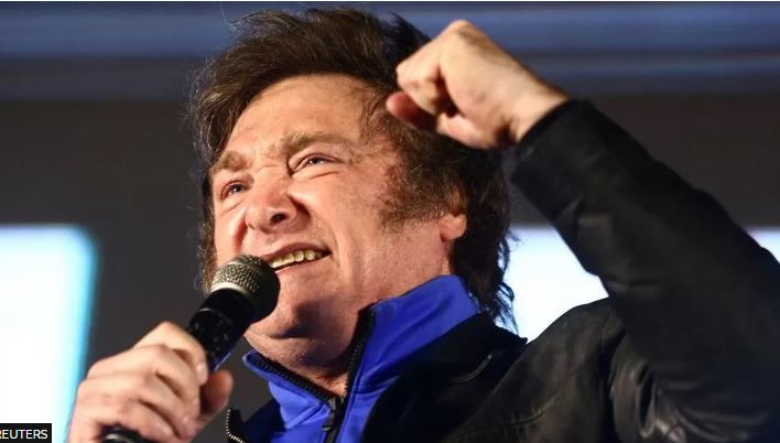 अर्जेन्टिनाको राष्ट्रपतीमा अति दक्षिणपन्थी नेता मिलेइ बिजयी