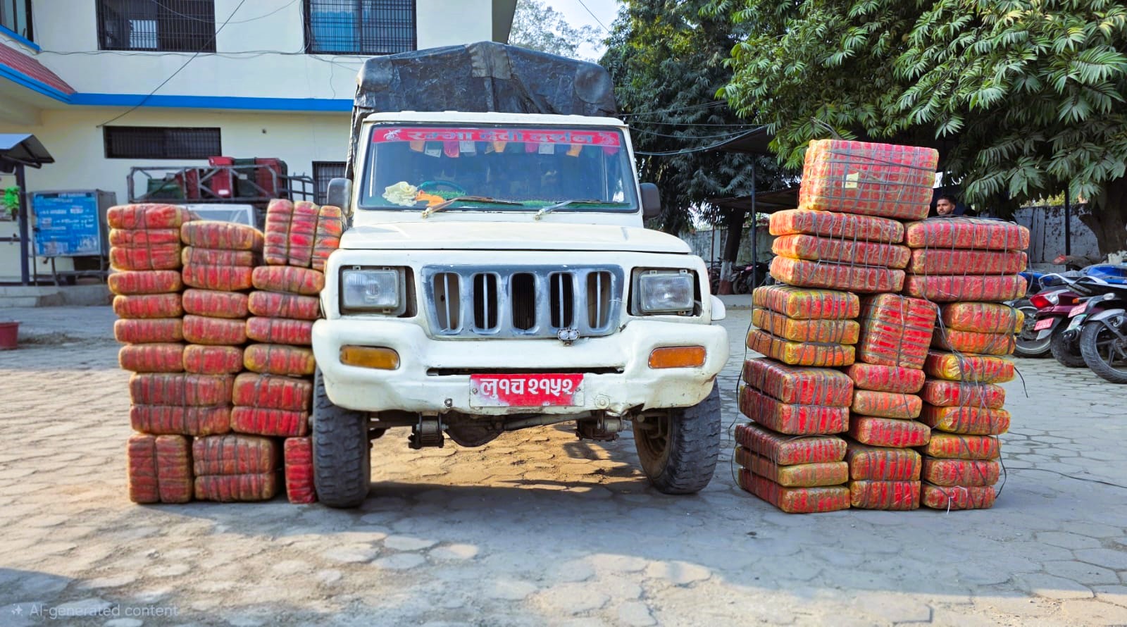 ४३८ किलो ४३ ग्राम गाँजा सहित दुई जना पक्राउ