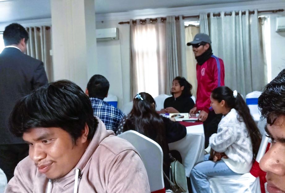 काठमाडौँ,झापा र चितवनमा नेत्रहीन युवा संघको नेतृत्व अभियान: नीति निर्माणको निर्णायक तहमा अपाङ्गता भएका युवालाई पुर्‍याउने लक्ष्य