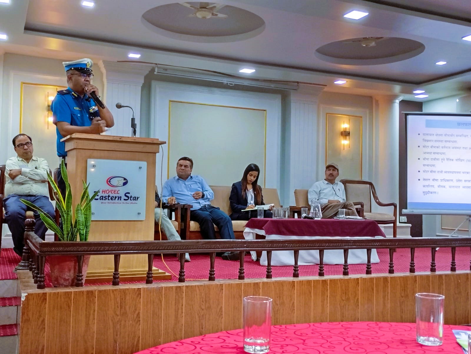 यातायात बीमामा देखिएका चुनौती समाधान गर्न विराटनगरमा सरोकारवालाबीच अन्तरक्रिया